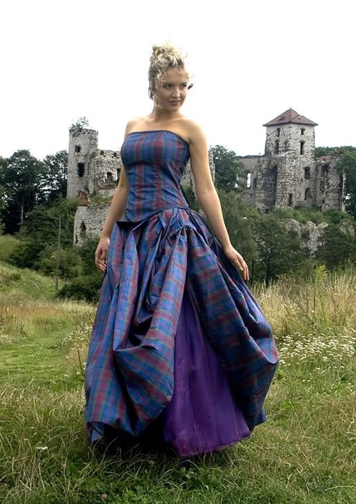 Tartan Evening Dresses