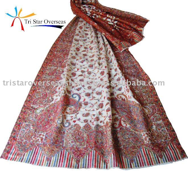 See larger image Wool Kani Pashmina Shawls