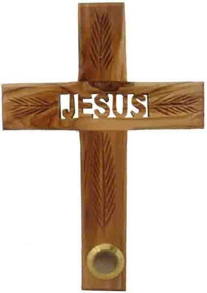 jesus on cross pictures. Olive Wood Jesus Carved Cross