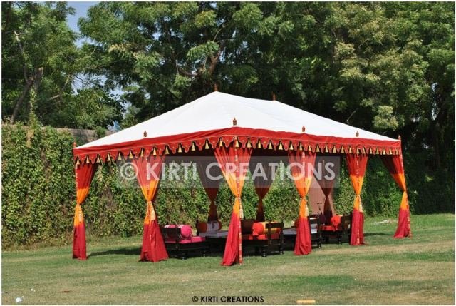 indian wedding decor garden