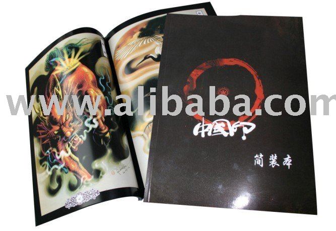 Brochure Chinese Signet NO3 tattoo book tattoo flash