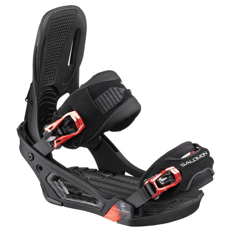 bindings on snowboard. Caliber Snowboard Bindings