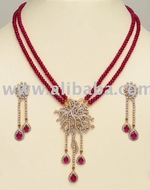 Ruby Diamond Set