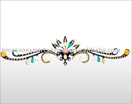 See larger image Decorative Glitter Armband Tattoo
