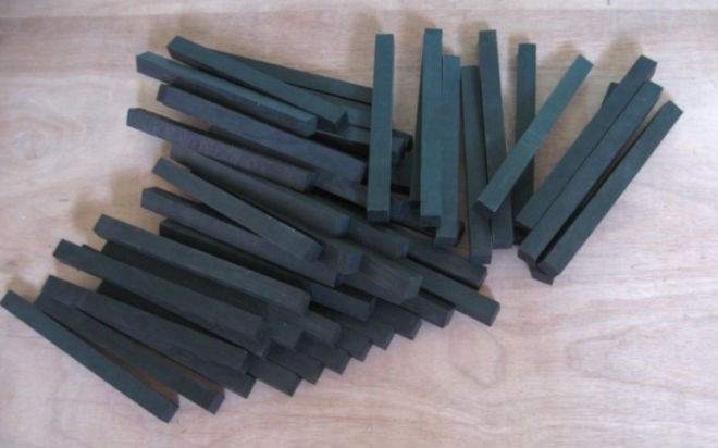 Ebony Stick Wood Black Ebony