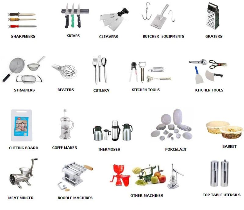 Professional Kitchen Utensils Photo, Detailed about Professional ...
