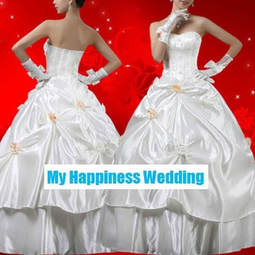 Charmed Princess wedding dress with flowers spanish princess wedding gowns