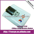 Original Unlock AriCard 312U Sierra Wireless AirCard Download Driver USB Wireless Modem HSDPA 42Mbps