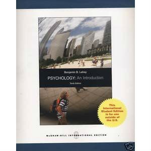 Psychology: An Introduction Benjamin Lahey