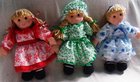 Fabric soft dolls