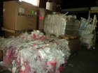 Ldpe waste plastic film baled
