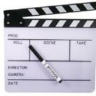White Erasable Movie Clapper board - Sold by dozen