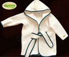 %100 Organic Cotton Baby Bathrobe