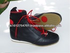 Men's High Quality Black Color Leather Sports Shoes