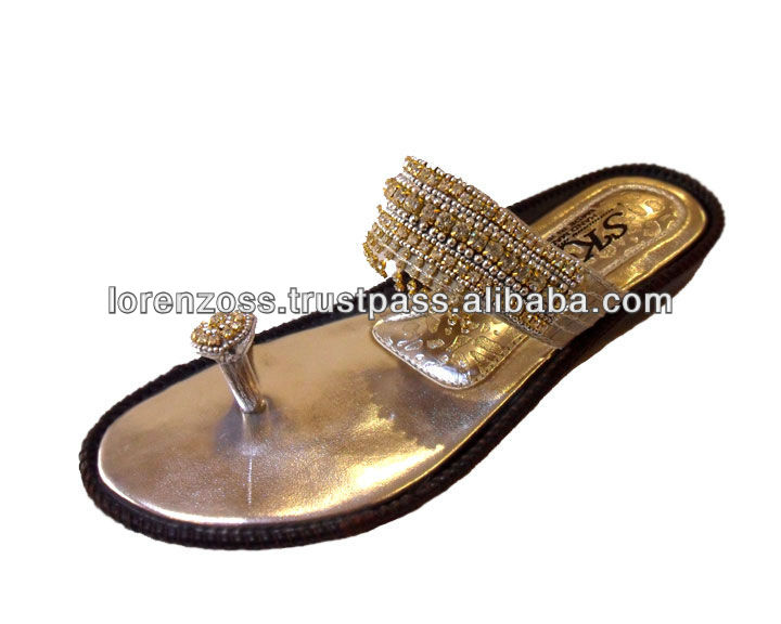 ... Ladies Sandals  Flat Sandals  Ladies Sandals Beautiful Indian Style