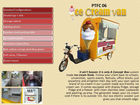 E Mobile Ice Cream Van/ Wagen/ Kiosk/ Cart