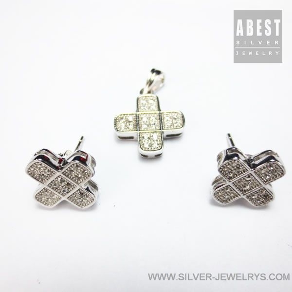 Silver Jewelry Supplies 925 Silver Jewelry Set