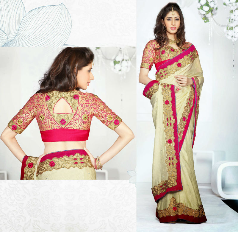 Beautiful  Saree New Stylish  Wedding Indian Designer  blouse Sari indian designer Blouse patterns Bridal