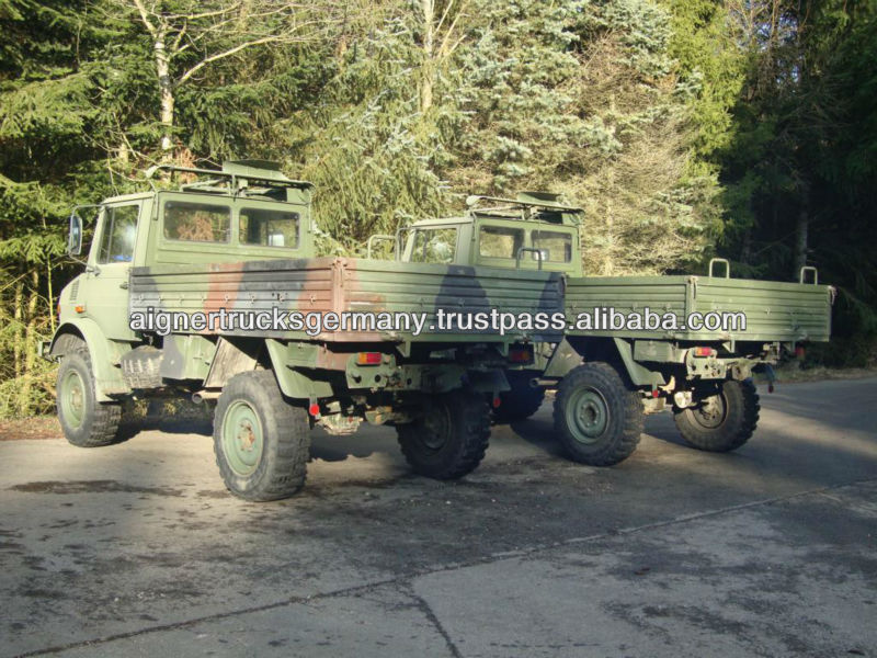 Ex german army mercedes benz unimog #5