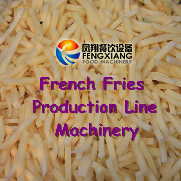 QX-3000 Potato French Fries Making Machine, Production Line, wash peel ...