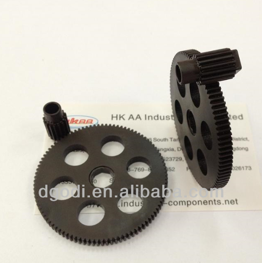 small precise pinion worm gear, heat treated steel worm gears