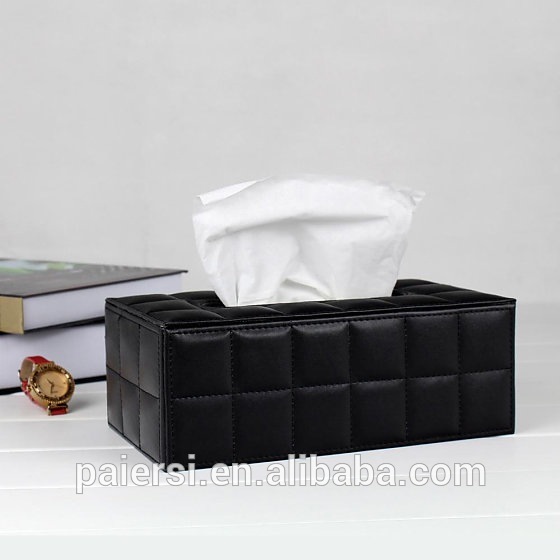 Promotional Rectangular Acrylic Tissue Box, B
