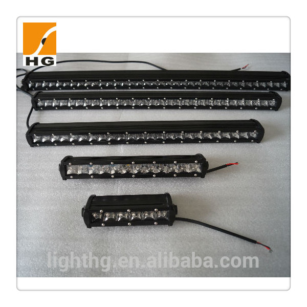 Siyah tek sıra yol yoldan ışık bar 3w, 50w, 100w, 150w 200w, 250w atv motosiklet mini jeep tekne 4*4 offroad araç kamyon
