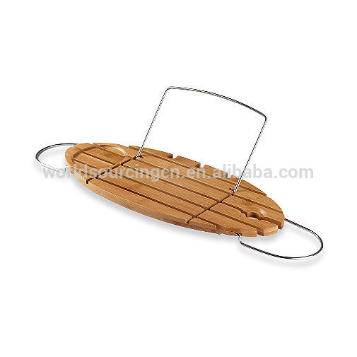 Beliebte design helen bambus badewanne caddy badezimmer regal ...