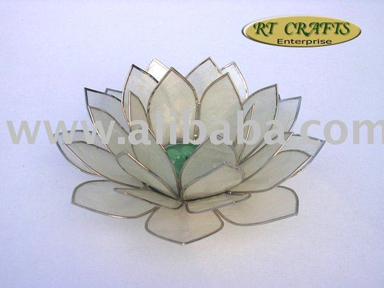 Lotus Candle Holder Handmade Wedding Favor Handicraft Gift Item