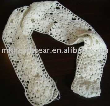 45c Crochet Pattern for Elegant Ribbon Yarn Shawl Scarf Easy | eBay