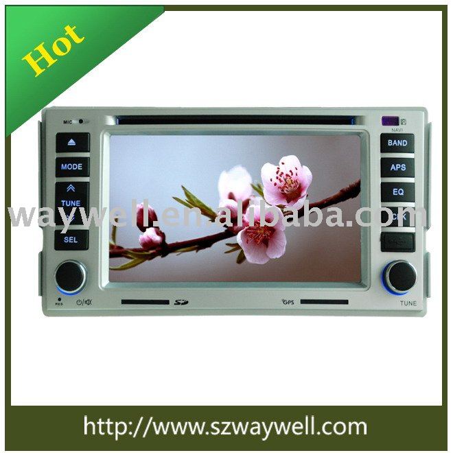 Hyundai SANTA FE Car DVD GPS Navigation Bluetooth Radio IPOD Touch Screen 