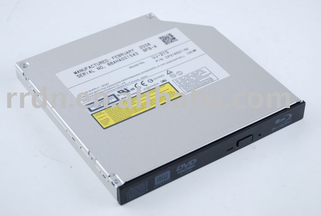 Matshita UJ-210 Blu-ray DVD-RW(DL) Drive, 12.7mm Slim Drive, View UJ ...