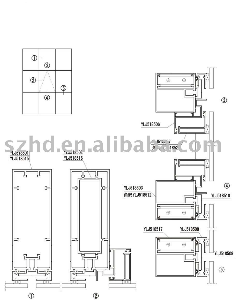 curtain walls