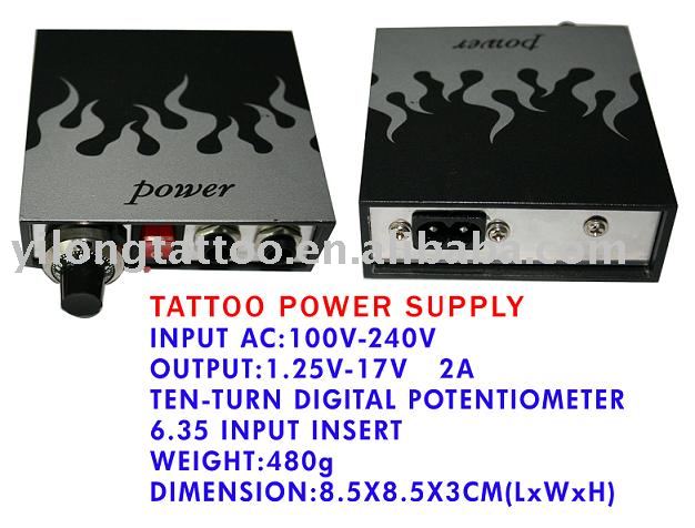 See larger image: Tattoo Power Supply/tattoo power/tattoo supply