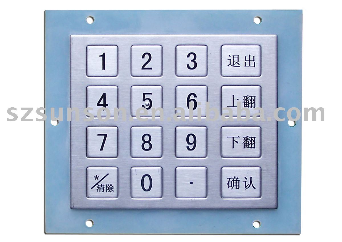 Metal Keypad