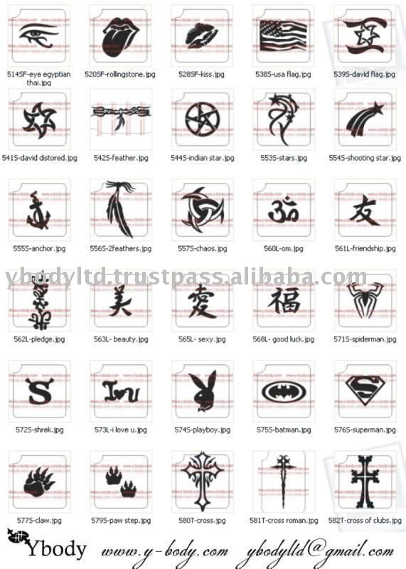 tattoo stencil paper. See larger image: tattoos Stencils - self adhesive 