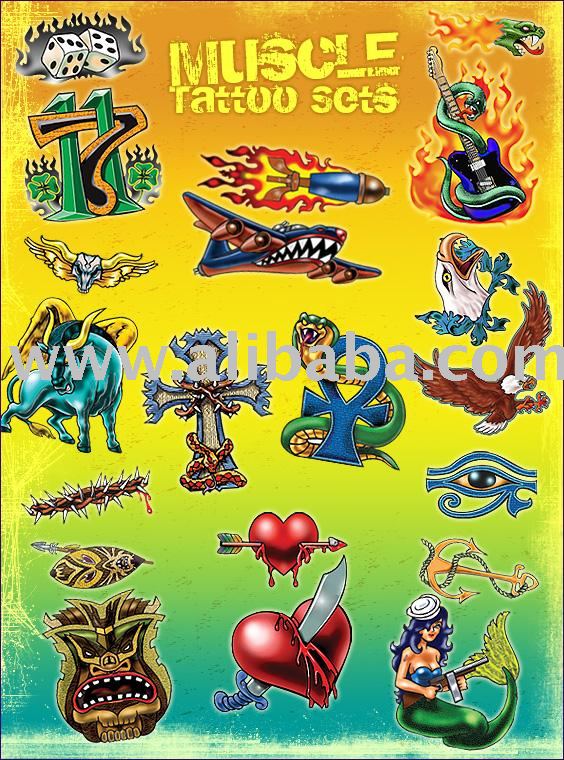 muscle tattoo. MUSCLE TATTOO SETS(Canada)