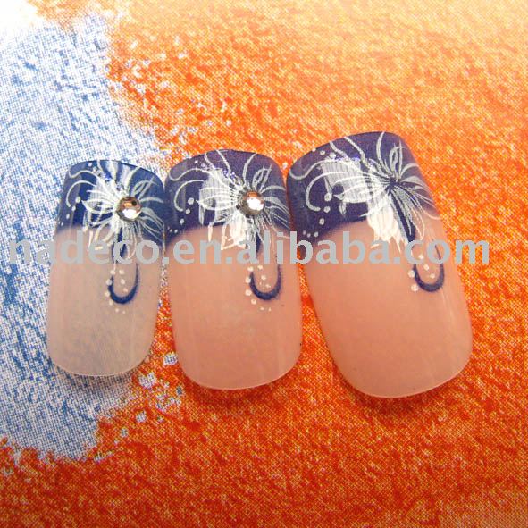 3D art nail, fake nails 3d art design. 3D art nail, fake nails