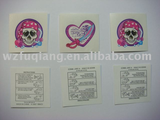 Similar Products from this Supplier View this Supplier's Website. See larger image: temporary tattoo sticker easy remove by water. Add to My Favorites
