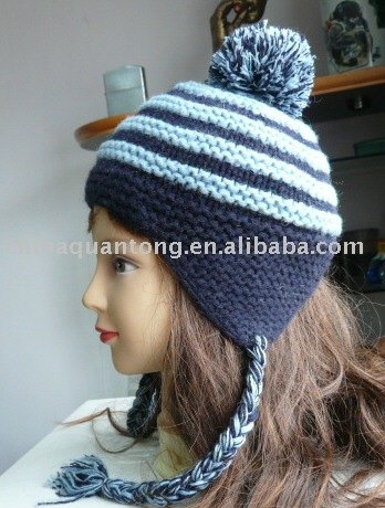 How To Knit A Hat With Ear Flaps. Ear flaps