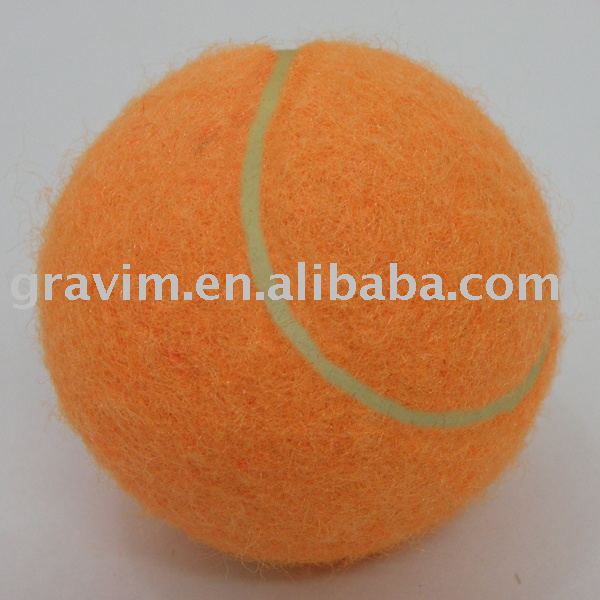 Orange Tennis Ball for Training or Promotion