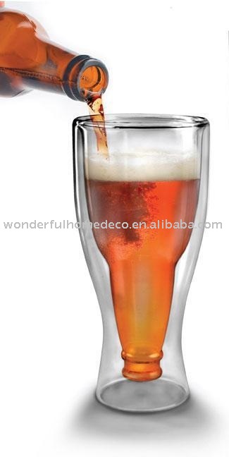 See larger image hopside down beer glass
