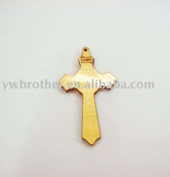 Detailed Wooden Cross