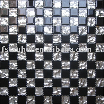 glass tile mosaic. Winter series,Glass Mosaic