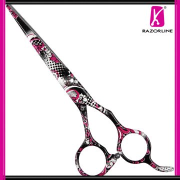 See larger image: HTU13 - Tattoo Hairdressing scissoreauty salon scissors