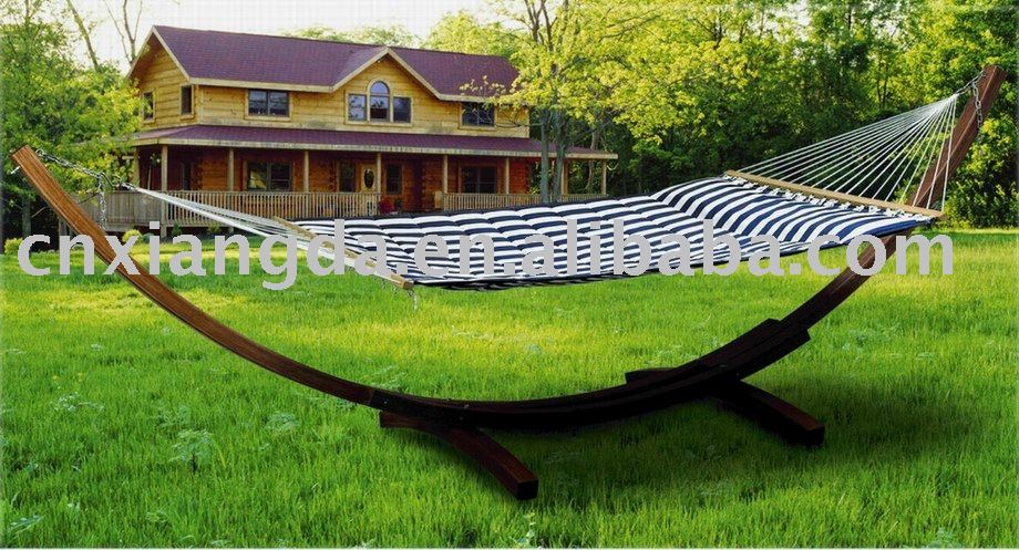 wood hammock stand (deluxe hammock stand)
