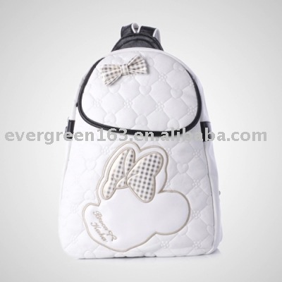 Teenage Girl Bags on Cute School Bag With Beauty White Color