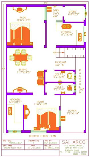 House Map Plan