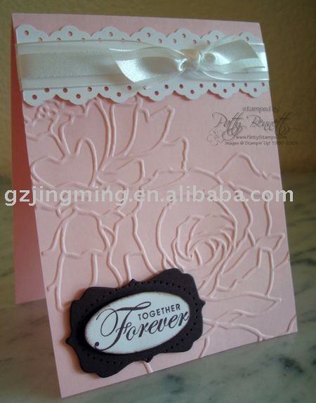 You might also be interested in Pink luxurious wedding invitation card