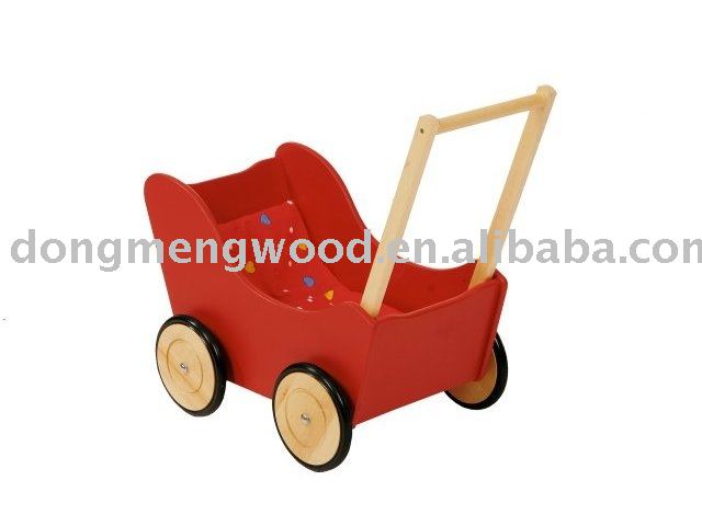 wooden pram